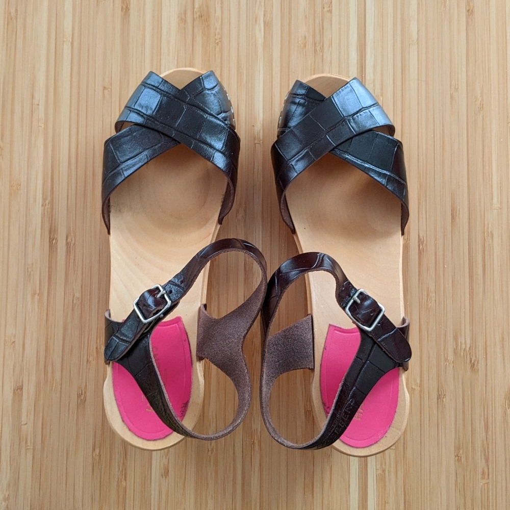 Swedish Hasbeens Mirja Clog Sandals - Picture 4 of 12